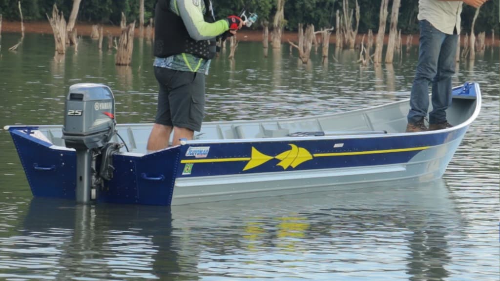 barco de aluminio 5 metros