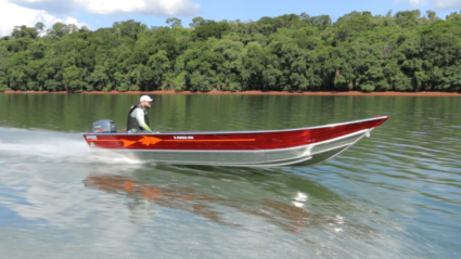 canoa de aluminio