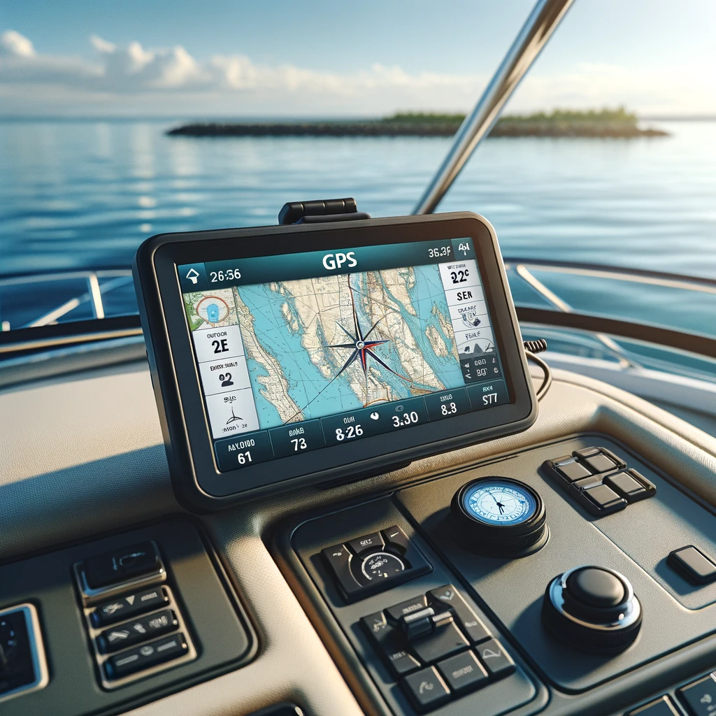 Gps acessório para lanchas
