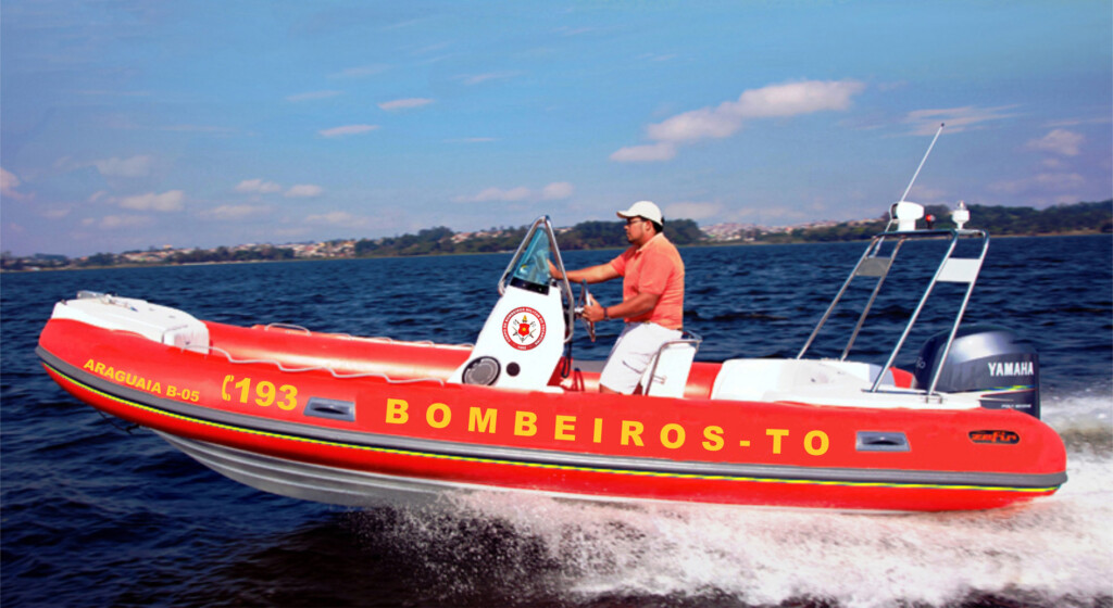 barco semi rigido bombeiro marcar zefir