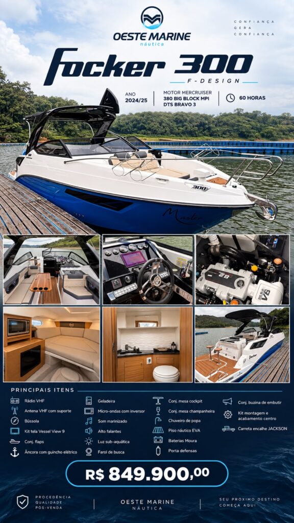 Focker 300 F-Design 2024 seminovo