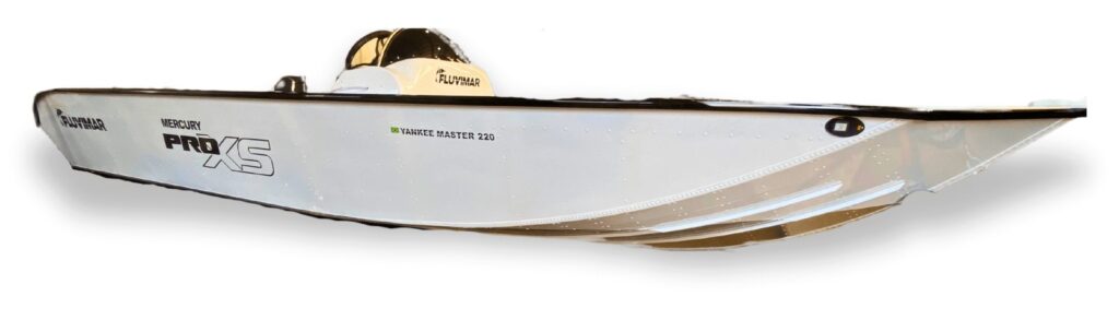 Lancha Fluvimar Yankee Fishing Master — vista lateral