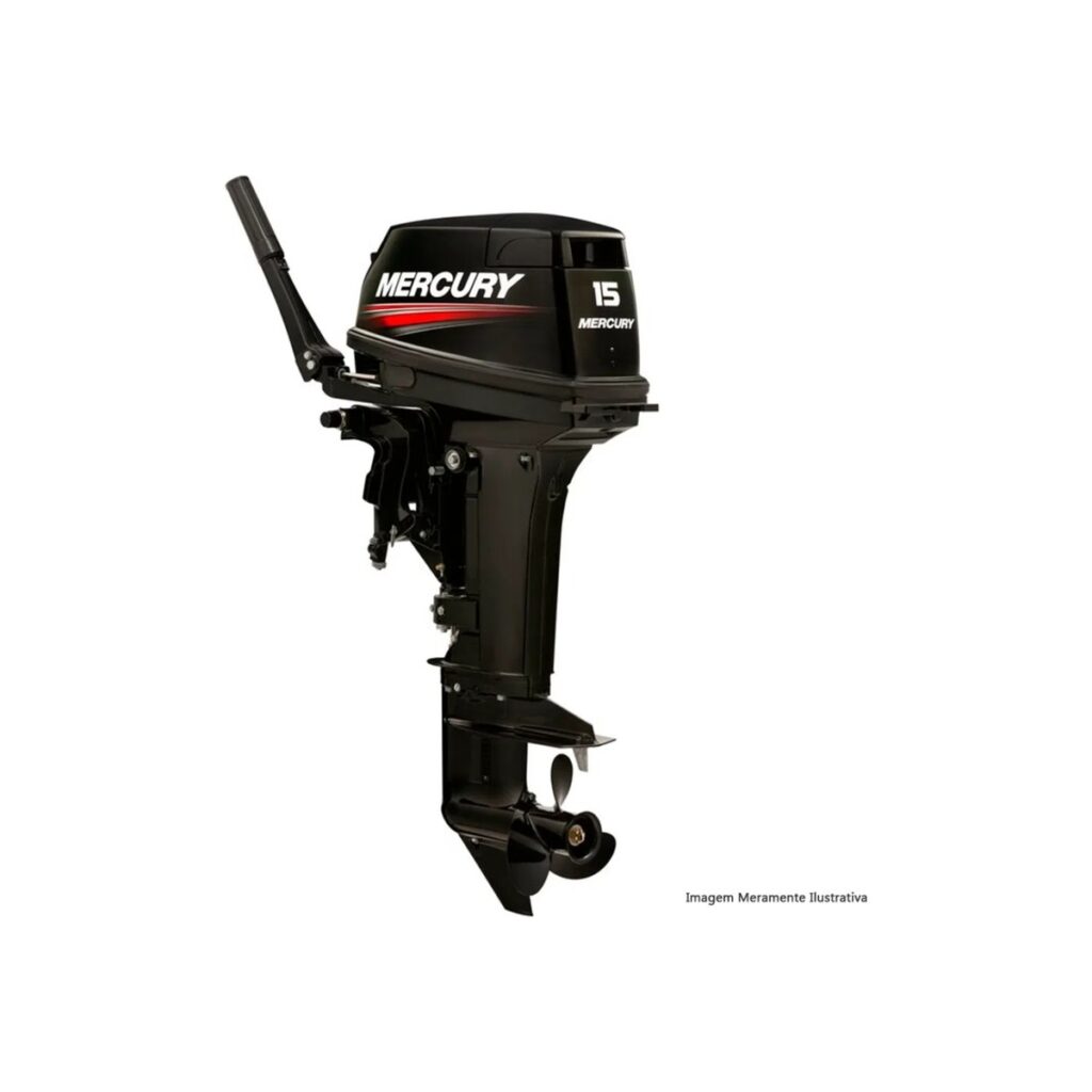 Motor de Popa Mercury 9.9 HP Super 2 Tempos