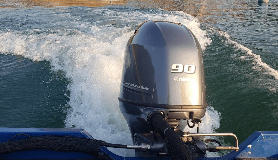 Motor de Popa Yamaha 90 HP 4 Tempos — foto 2